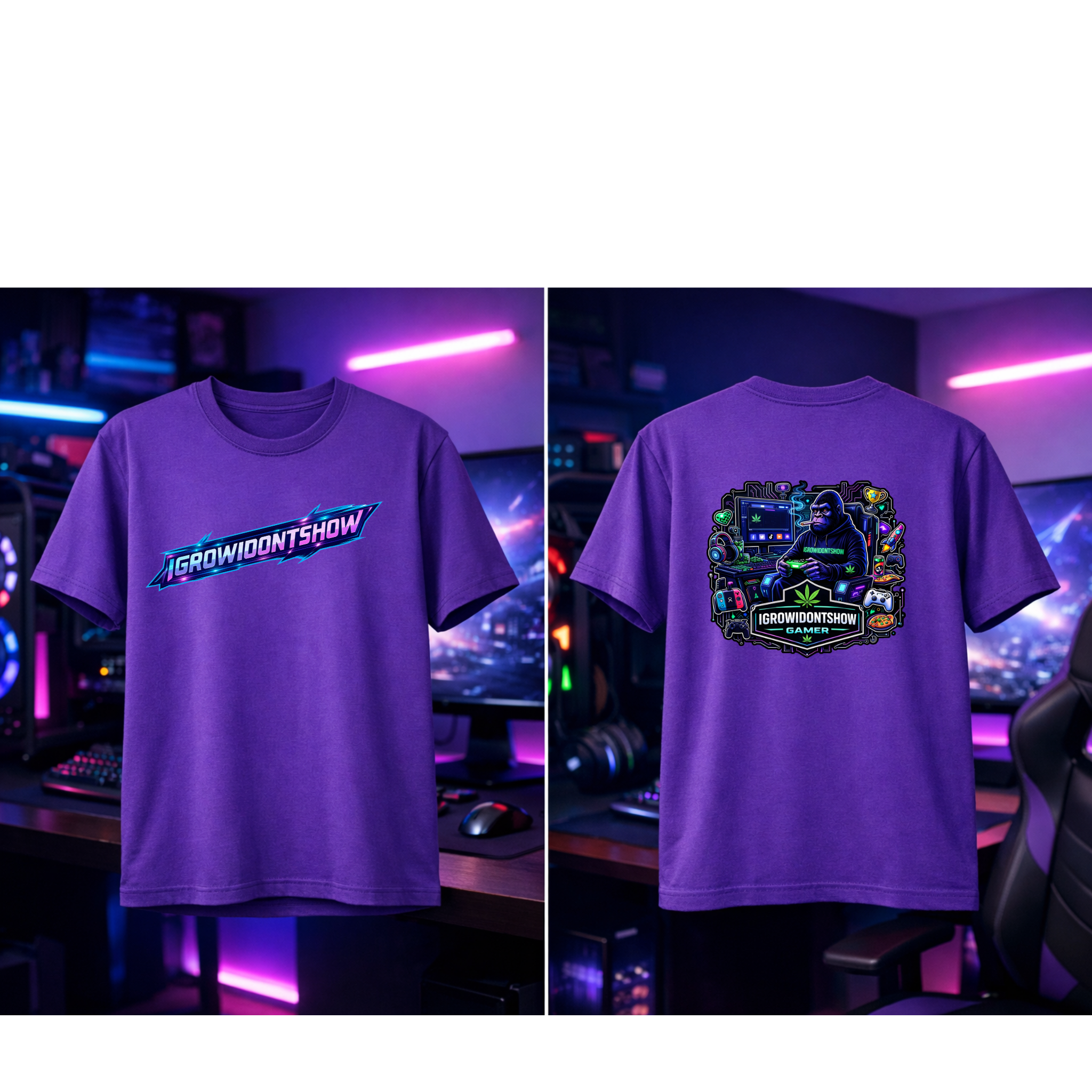 Gamer Merch For IGROWIDONTSHOW