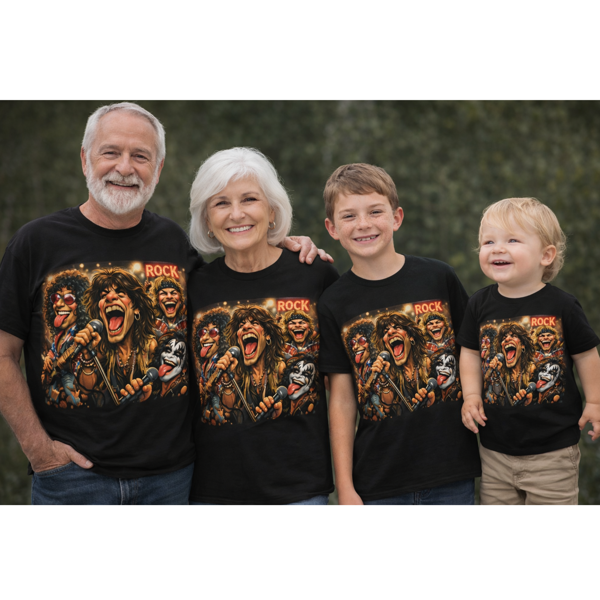 Band Tees for the Whole Family - Rock Music Apparel - Lyon Den Designs
