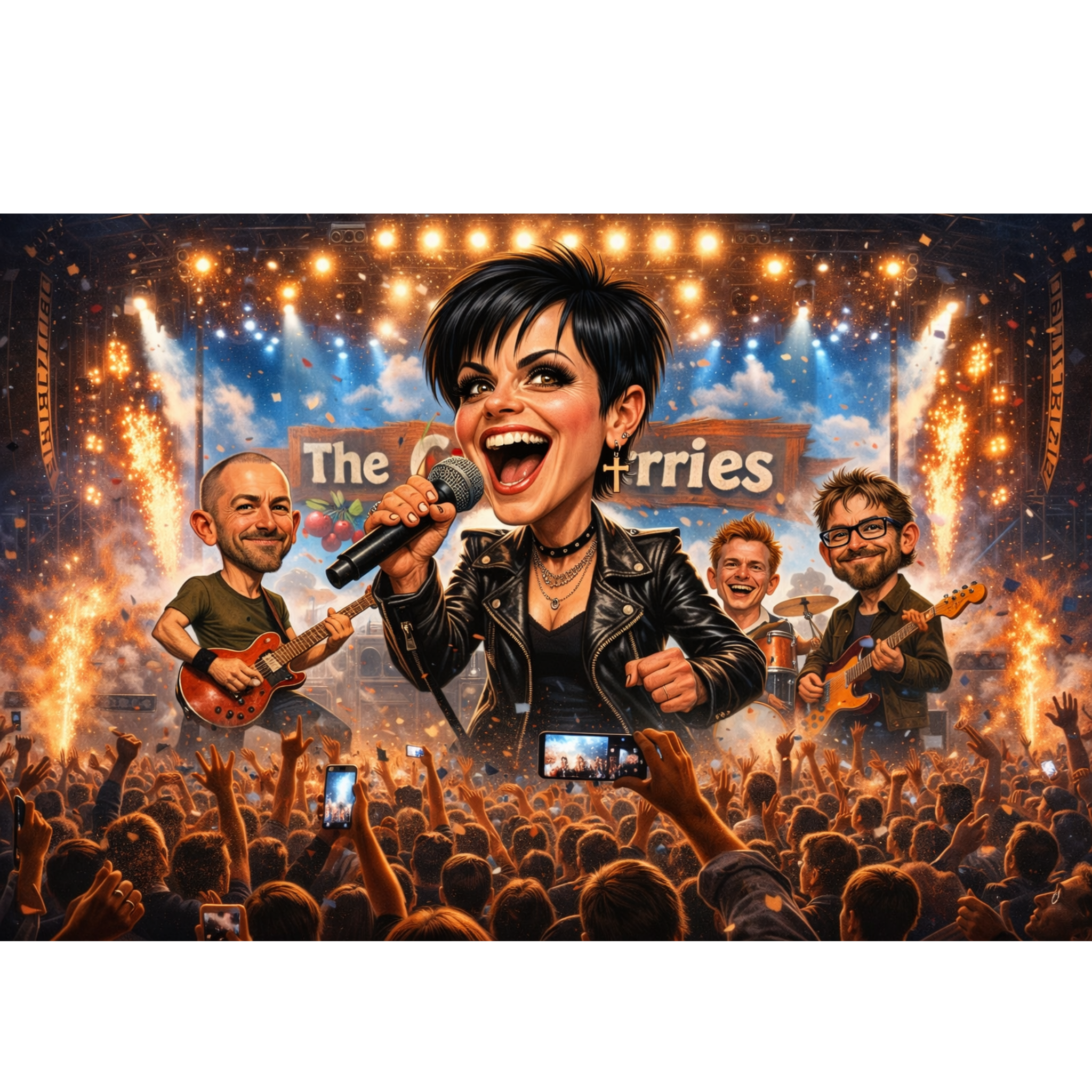 Rock Through the Decades Posters - Iconic Music Art Collection - Lyon Den Designs