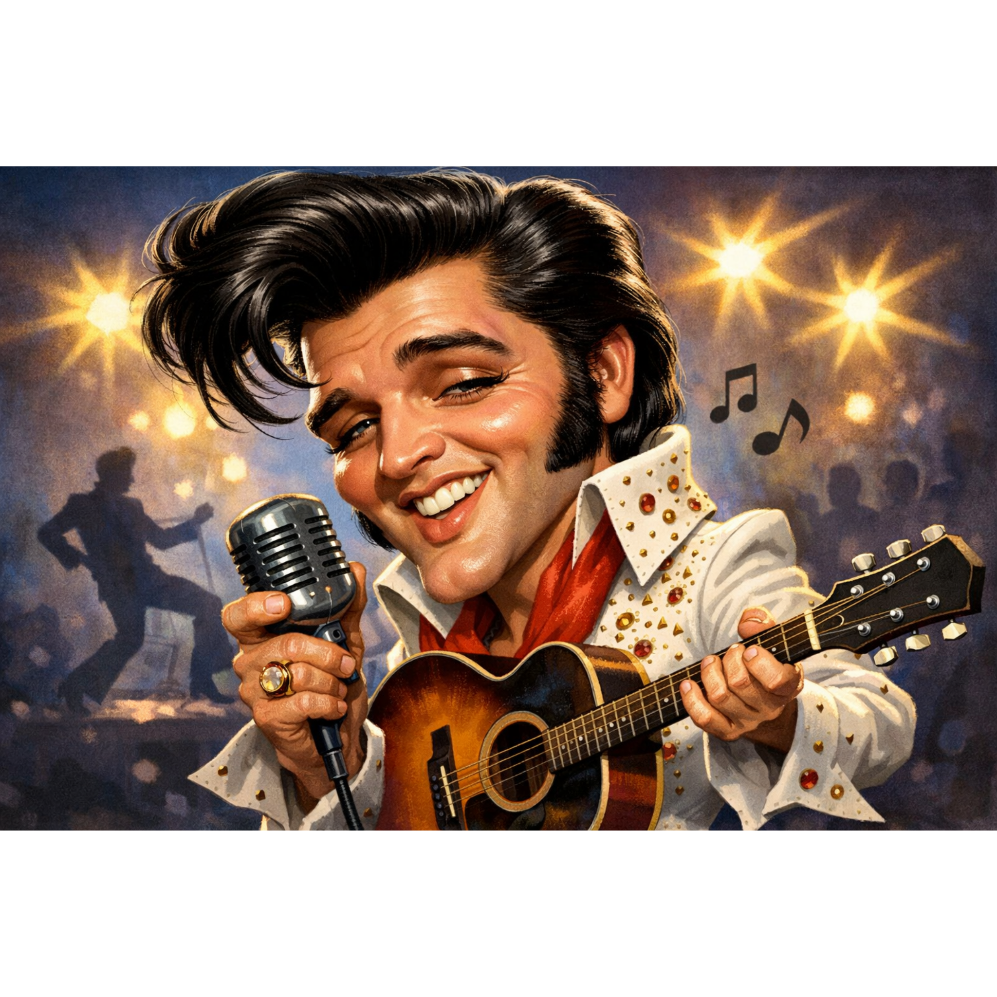 Rock Through the Decades Posters - Iconic Music Art Collection - Lyon Den Designs